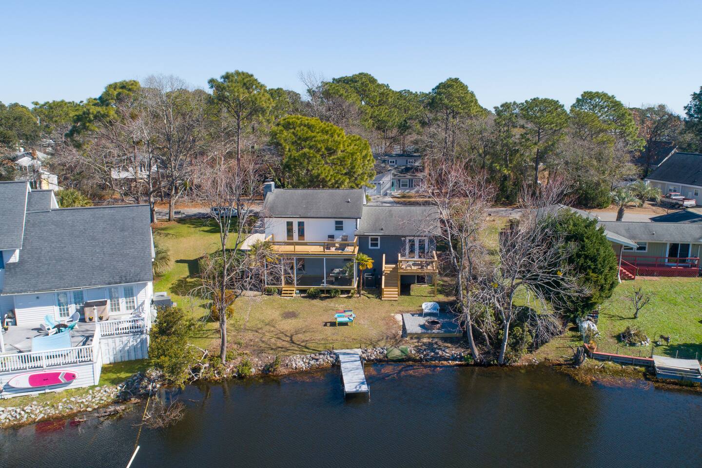 Turtle Bay lakefront home and dock